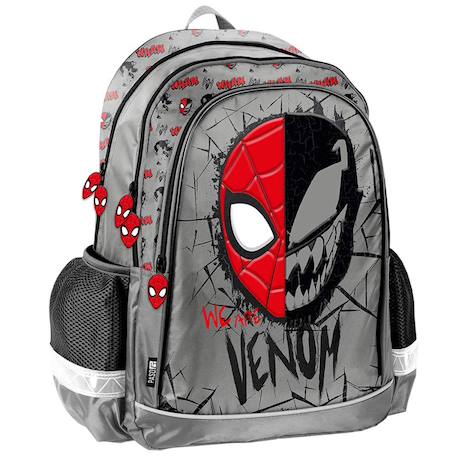 Fille-Accessoires-Cartable, trousse-Sac à dos spiderman venom 38 cm - 2 cpt