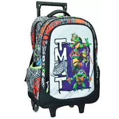 Sac à dos à roulettes tortues ninja teenage mutant ninja turtles – 46 cm, a4 tortues ninja  - vertbaudet enfant
