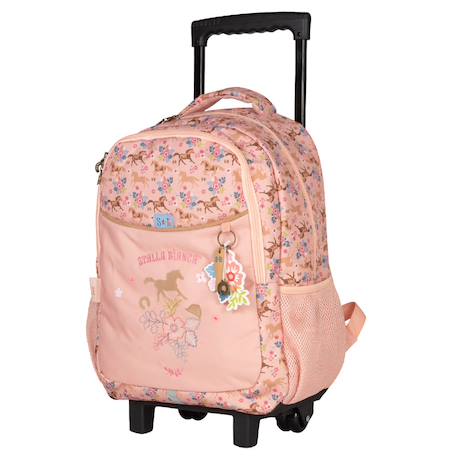 Sac à dos à roulettes stalla bianca 43 cm - 2 cpt (galop)  - vertbaudet enfant
