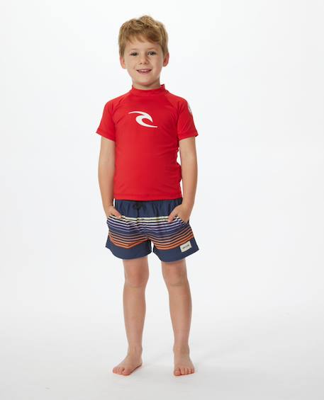 Garçon-T-shirt enfant anti-uv à manches courtes brand wave