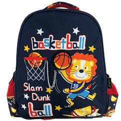 Sac à dos enfant lion basketball 31 cm 1 compartiment  - vertbaudet enfant