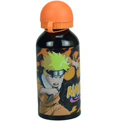 Puériculture-Repas-Vaisselle, coffret repas-Bouteille garçon en aluminium naruto shippuden 520 ml
