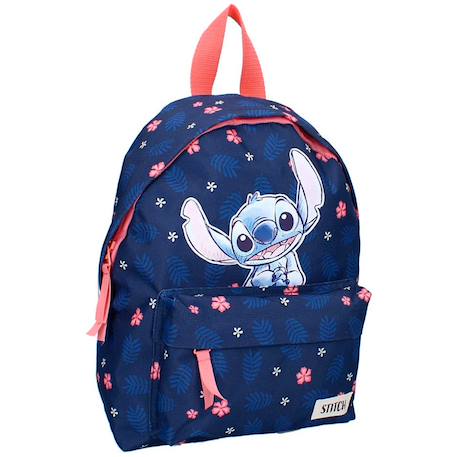 Fille-Accessoires-Sac à dos maternelle stitch imprimé tropical 31 cm
