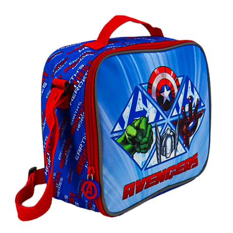 Sac goûter avengers 26 cm sac déjeuner isotherme  - vertbaudet enfant