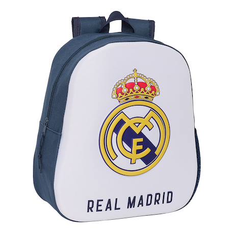 Garçon-Accessoires-Sac à dos garçon 3d real madrid safta thermoformé