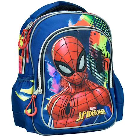 Garçon-Accessoires-Sac à dos maternelle spider-man en tissu rembourré
