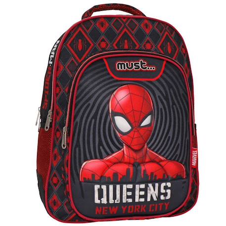 Garçon-Accessoires-Sac à dos scolaire garçon 2 compartiments spiderman new york city 43 cm