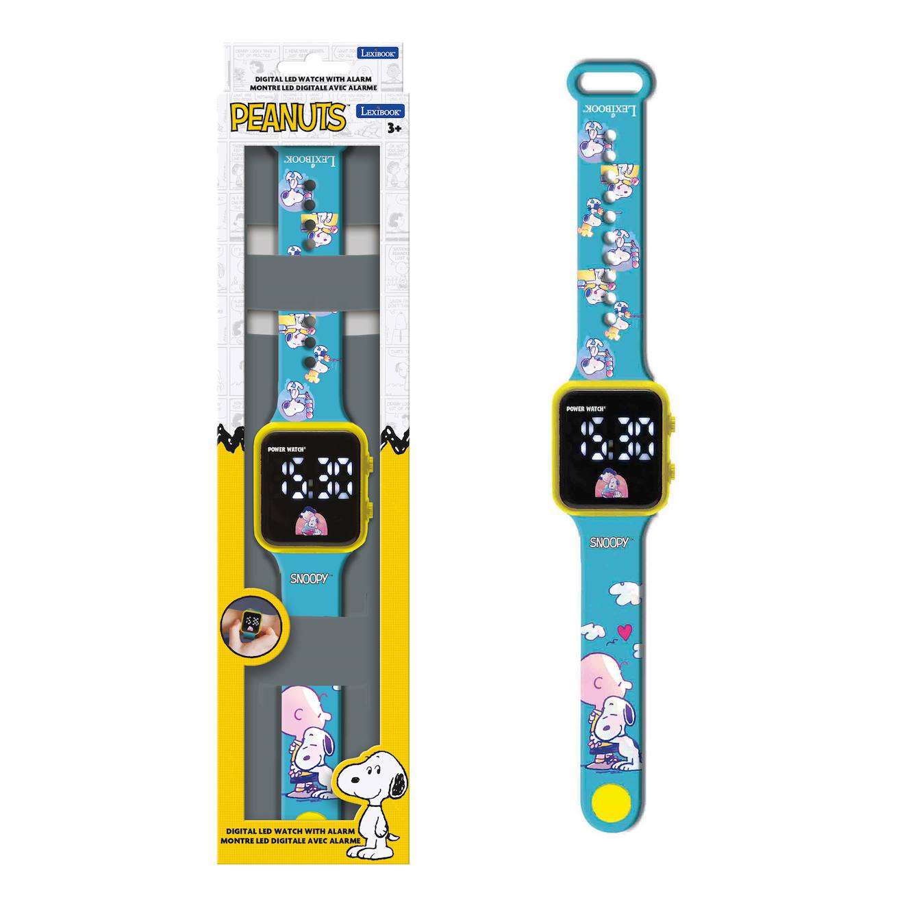 Montre Digitale Led Snoopy Bleu Montre Digitale Led Snoopy Bleu