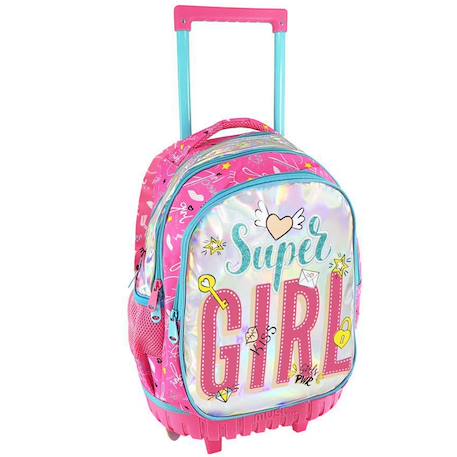 Garçon-Accessoires-Sac à dos à roulettes super girl must 45 cm trolley