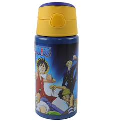 Puériculture-Gourde aluminium one piece 50 cl avec paille
