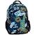 Sac à dos scolaire garçon emoji graffiti no fear 43 cm Bleu / blanc 1 - vertbaudet enfant 