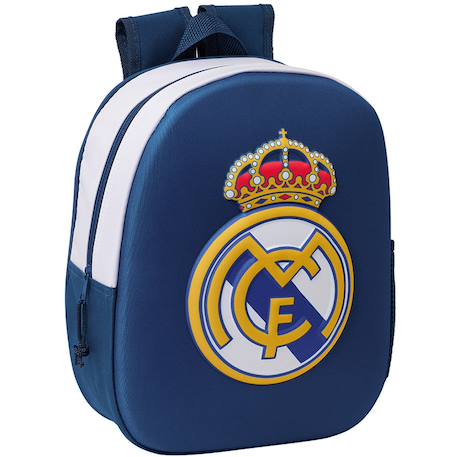 Sac à dos enfant 3d real madrid c.f. – 33 x 27 x 10 cm  - vertbaudet enfant