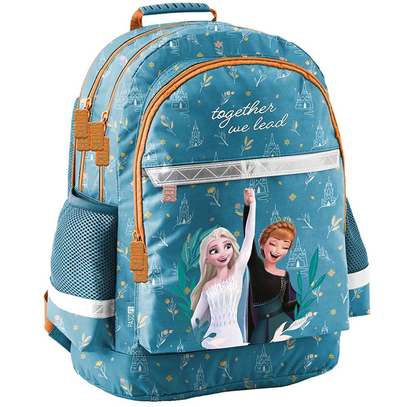 Sac À Dos Enfant Fille Imprimé Frozen La Reine Des Neiges Bleu / Vert / Clair / Bleu