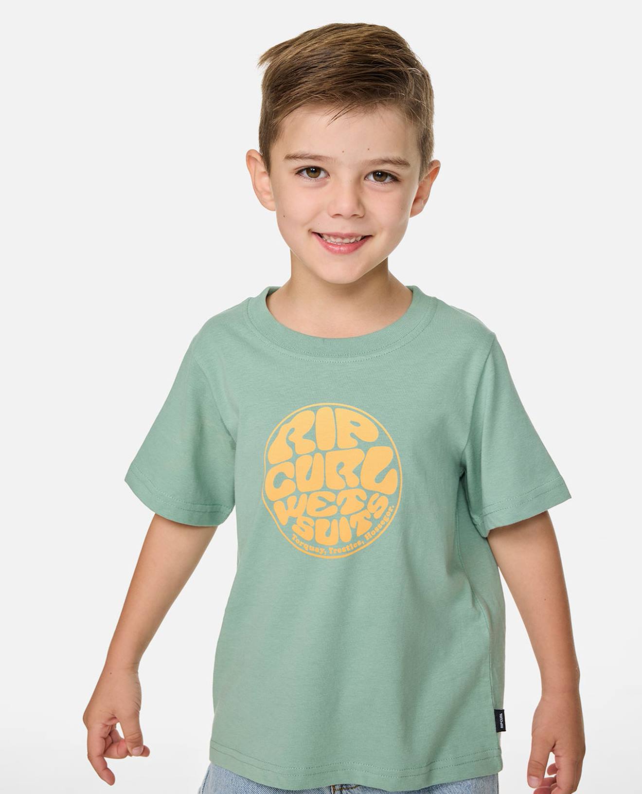 T-shirt À Manches Courtes Wettie Passage Icon Enfant Aloe