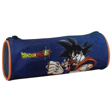 Fille-Accessoires-Cartable, trousse-Trousse ronde à fermeture zippée dragon ball super – 21 x 7,5 cm