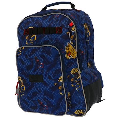 Sac à dos imprimé tigre camps united en tissu résistant 42 cm  - vertbaudet enfant