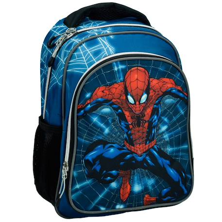 Garçon-Accessoires-Sac à dos maternelle spiderman motif neon web 30 cm