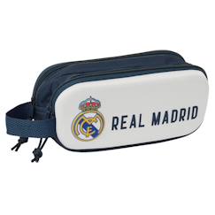 Jouet-Matériel scolaire-Trousse garçon double moulée 3d real madrid par