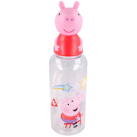 Gourde figurine peppa pig 3d 560 ml  - vertbaudet enfant