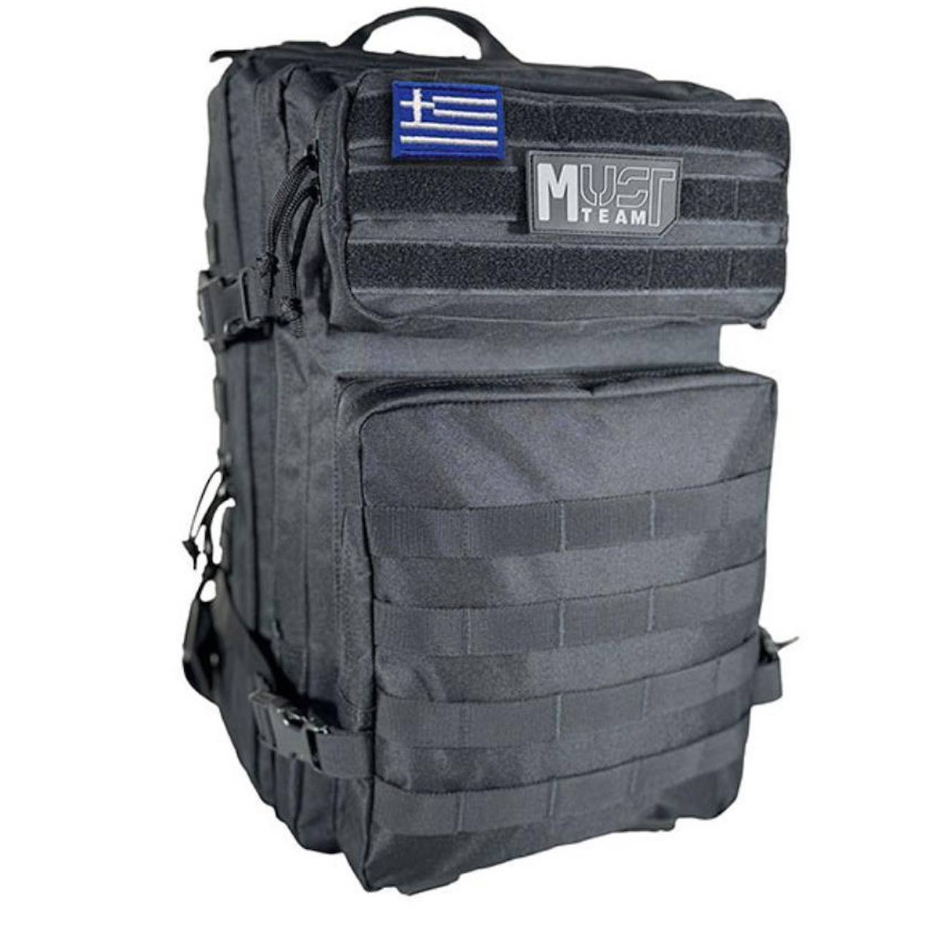 Sac À Dos Tactique Cmp – Style Militaire 49 Cm, 40 L Noir