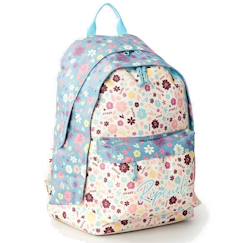 Sac à dos scolaire double dome rip curl 2 poches zippées 42 cm  - vertbaudet enfant