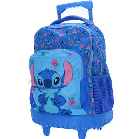 Fille-Sac à dos trolley enfant stitch – motif hawaï tropical 43 cm
