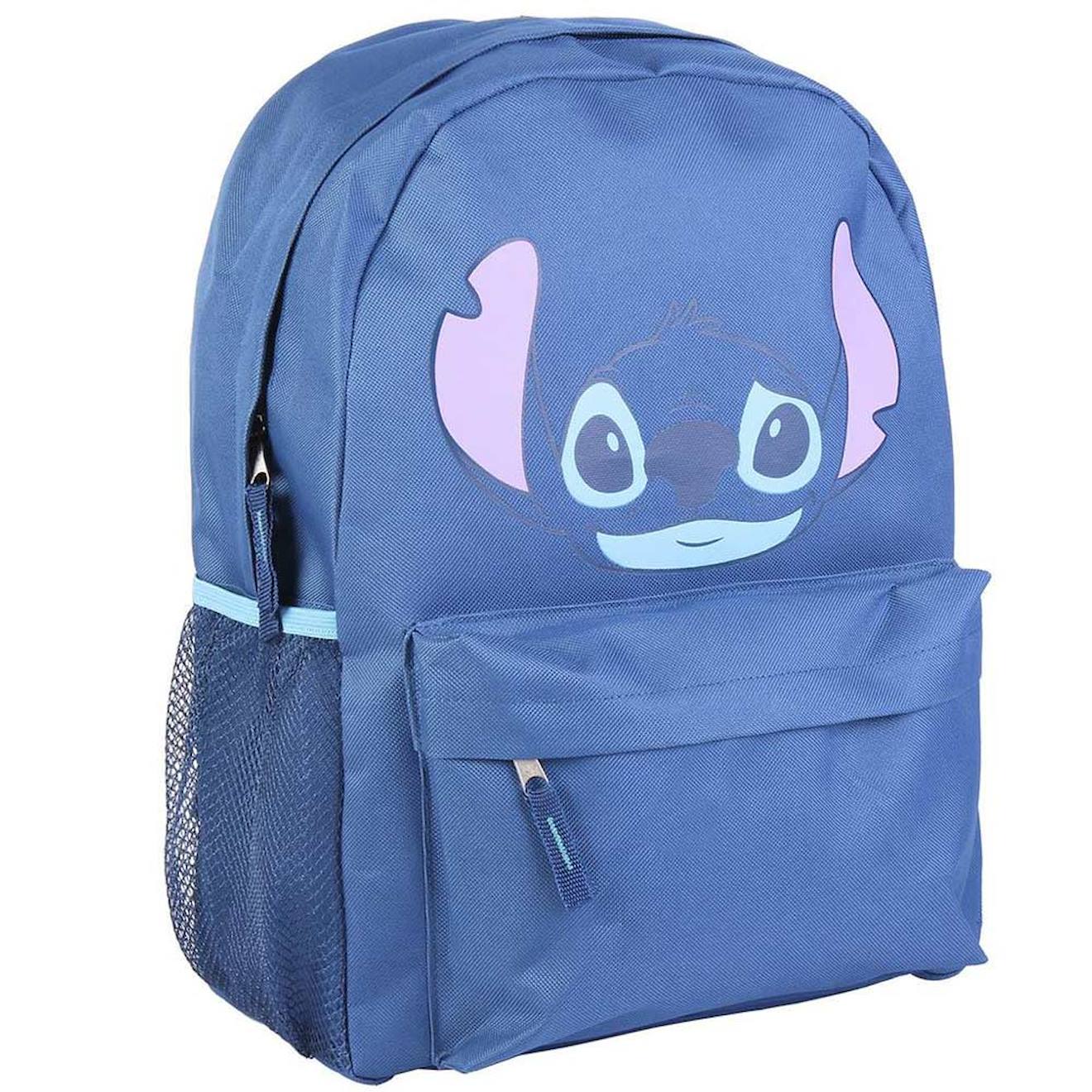 Sac À Dos Garçon Lilo & Stitch Polyester Bleu / Bleu / Ciel / Blanc Sac À Dos Garçon Lilo & Stitch Polyester Bleu / Bleu / Ciel / Blanc