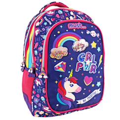 Sac à dos fille licorne polyester imprimé  - vertbaudet enfant