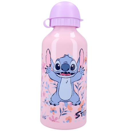 Fille-Accessoires-Fourniture scolaire-Gourde-Gourde en aluminium stitch 50 cl – couvercle flip avec anse lilo_et_stitch