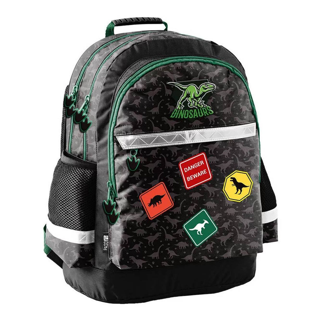 Sac À Dos Dinosaure Danger 41 Cm - 2 Cpt Multicolore