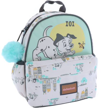 Fille-Accessoires-Sac à dos maternelle imprimé dalmatien toile