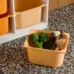 Meuble de rangement enfant 6 bacs de rangement colorés en plastique - sora  - vertbaudet enfant