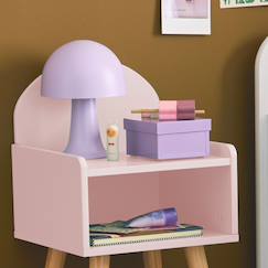 Table de chevet chambre enfant, pieds en pin  - vertbaudet enfant