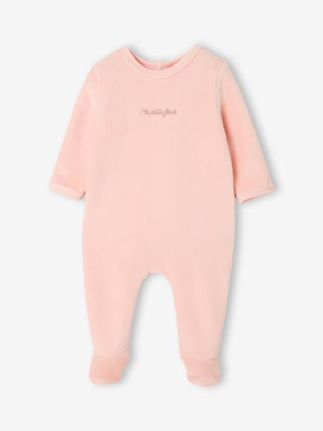 Lot de 3 dors bien bébé ouverture dos beige chiné+gris chiné+vert sauge 22 - vertbaudet enfant 