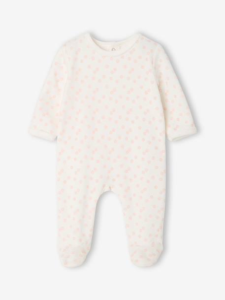 Lot de 3 dors bien bébé ouverture dos beige chiné+gris chiné+vert sauge 21 - vertbaudet enfant 