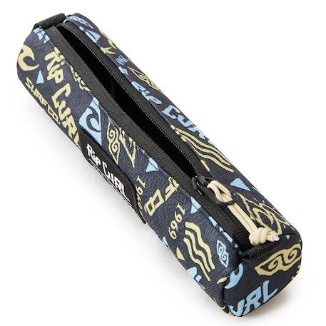 Trousse ronde rip curl surf 21 cm à fermeture zippée Noir / jaune 4 - vertbaudet enfant 