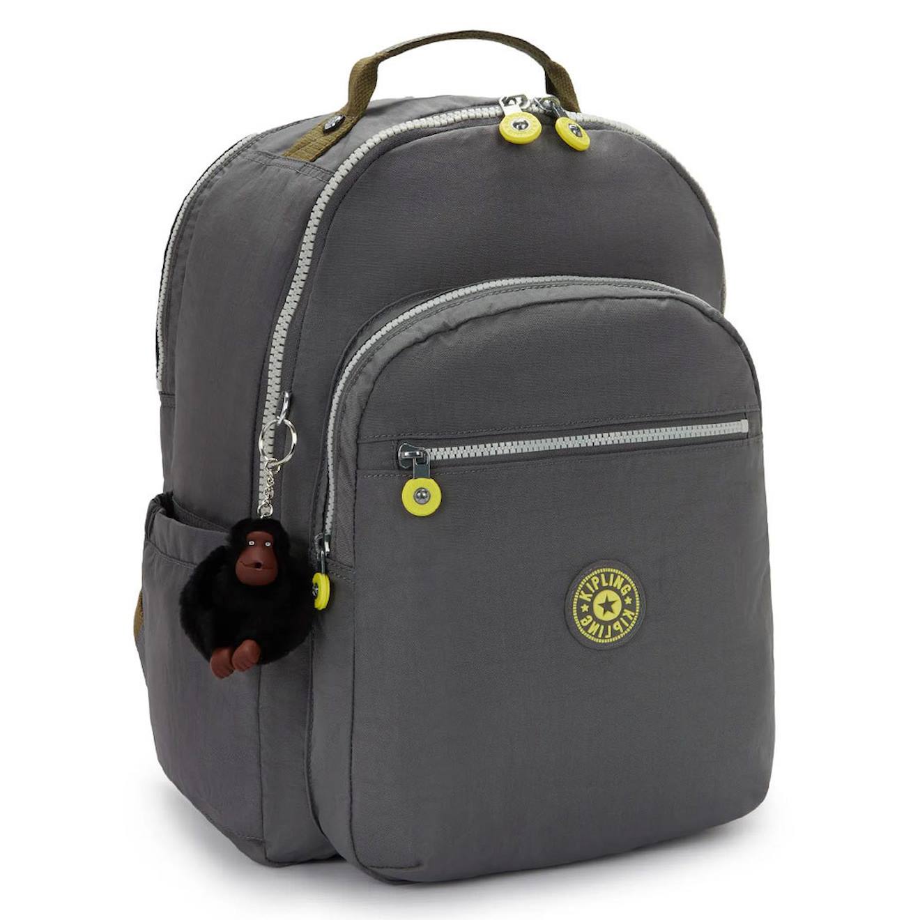 Sac À Dos Ordinateur 15 Kipling Seoul College Extra Gris