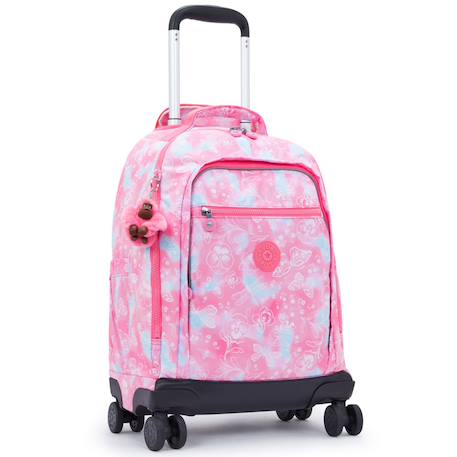 Garçon-Accessoires-Cartable, trousse-Sac à dos à roulettes kipling new zea 50 cm - haut de gamme (garden clouds)