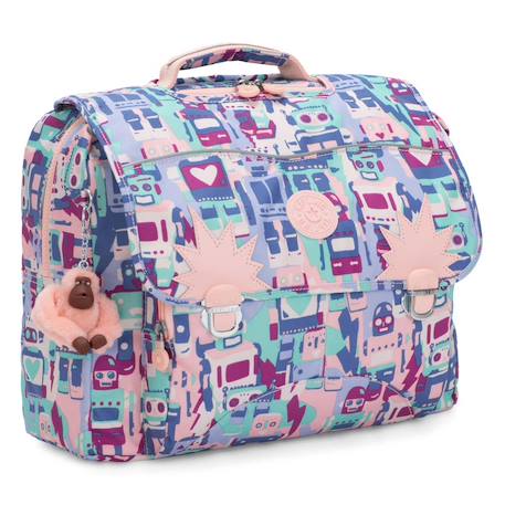 Sac à dos école kipling iniko 40 cm 18 l détails réfléchissants  - vertbaudet enfant