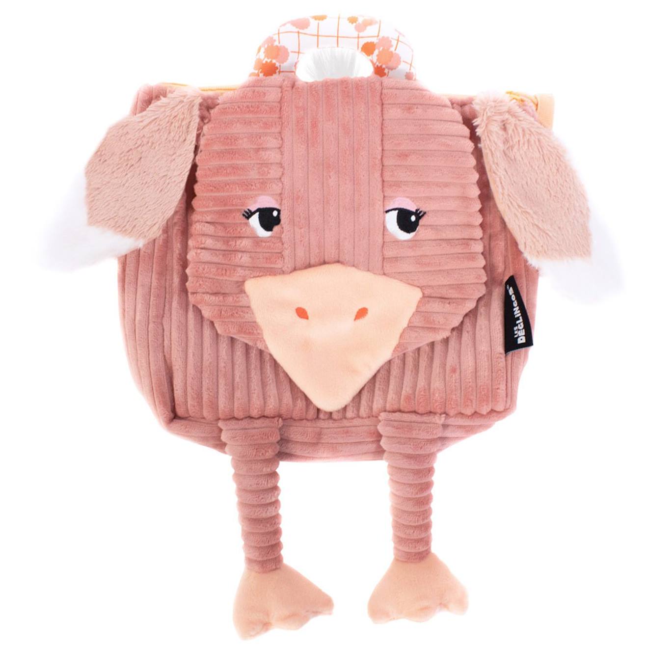 Sac Dos Velours Maternelle Les Dglingos 25 Cm autruche Multicolore 41 €