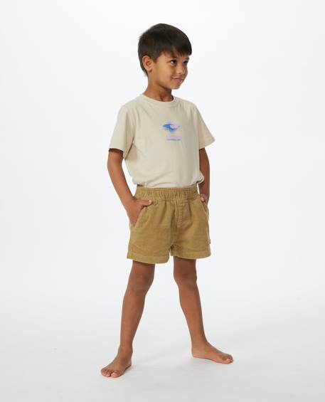 Garçon-Short de bain volley surf cord enfant