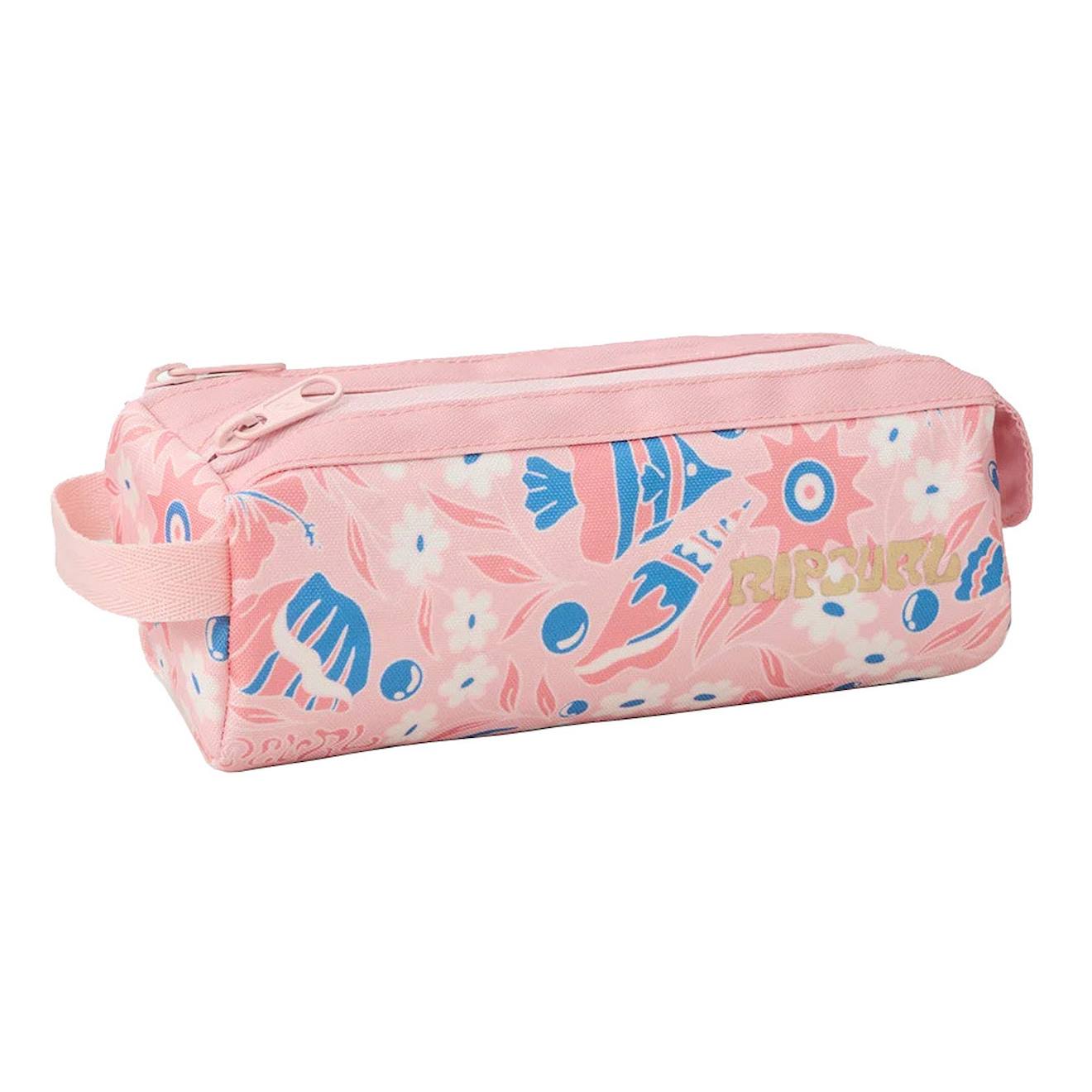 Trousse Crayons Fille Rectangulaire 2 Compartiments 21 Cm Rose 19 €