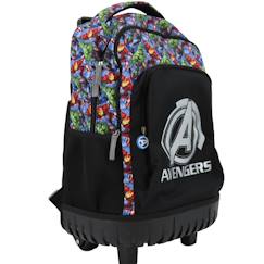 Sac à dos trolley avengers marvel avec base rigide protectrice 43 cm  - vertbaudet enfant