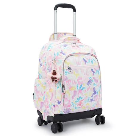 Sac à dos à roulettes kipling new zea 50 cm - haut de gamme (aqua sea)  - vertbaudet enfant