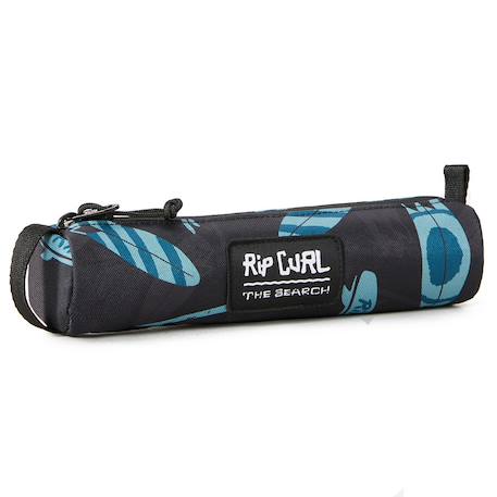 Fille-Accessoires-Fourniture scolaire-Trousse garçon ronde zippée 21 cm – 1 compartiment – motifs vagues