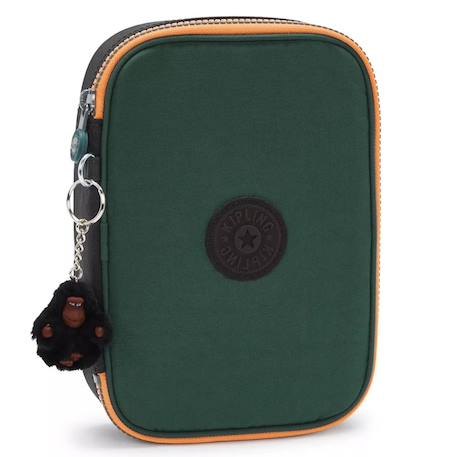 Trousse rectangulaire kipling 100 pens tree house 21 cm - grande capacité  - vertbaudet enfant