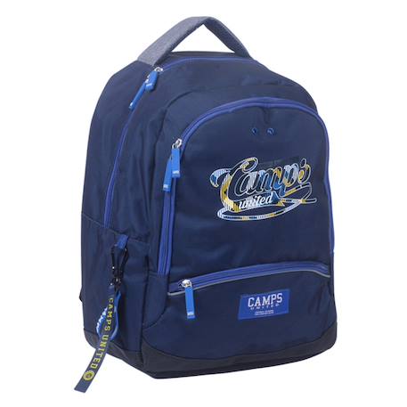 Garçon-Accessoires-Cartable, trousse-Sac à dos camps united camps fancy 42 cm – 2 compartiments zippés