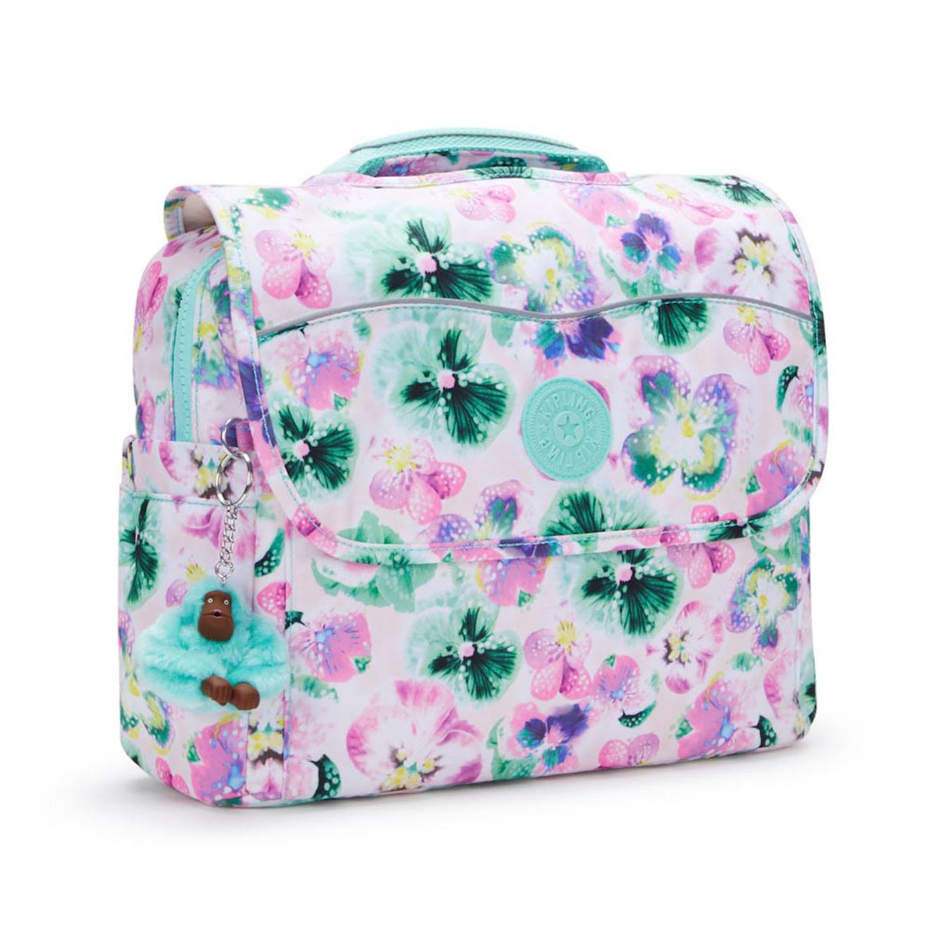 Cartable Maternelle Fille Kipling Codie S Fleurs Deau 30 Cm - Qualit Premium Blanc Vert 66 €
