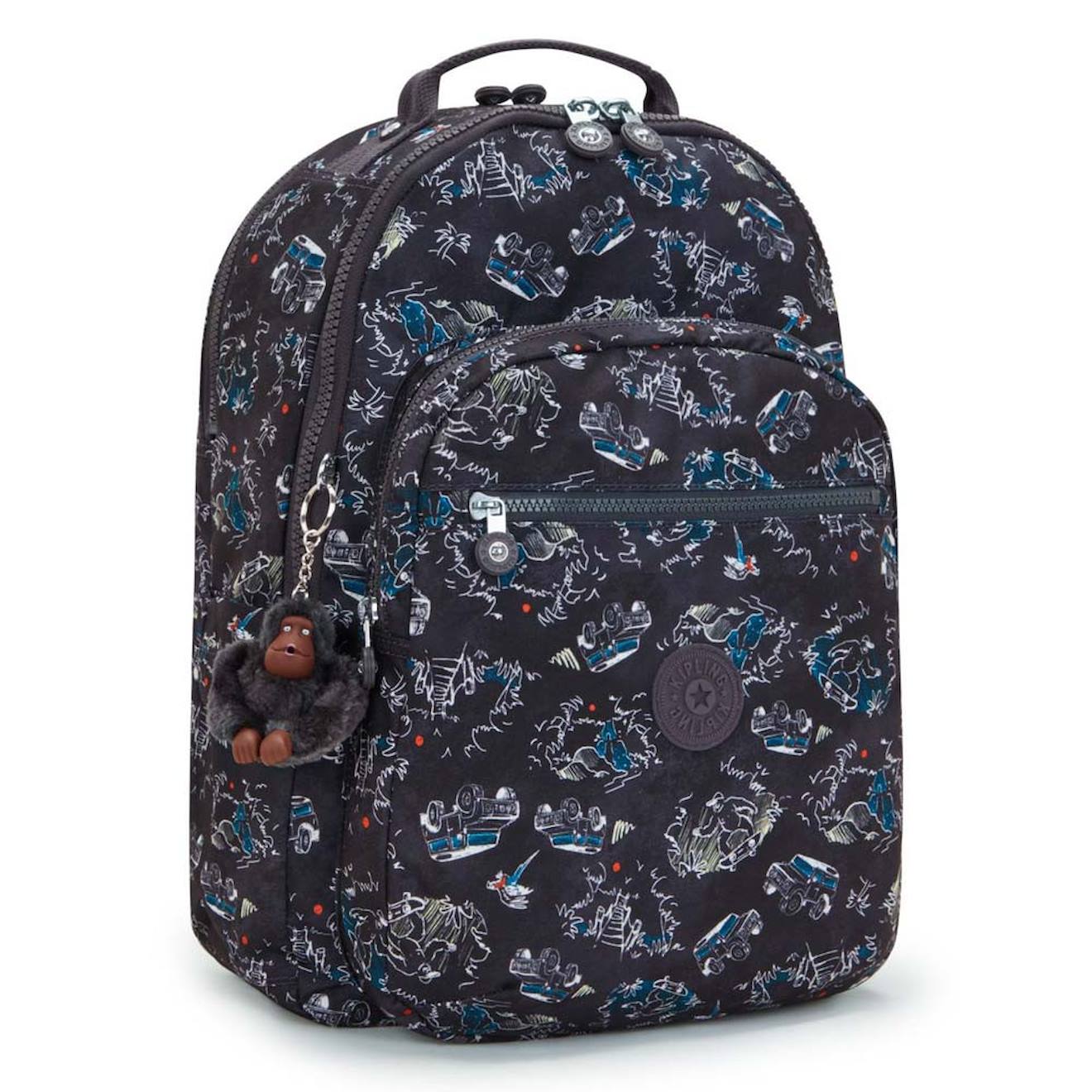 Sac Dos Ordinateur 44 Cm Jungle Fun Race 27 L Noir Bleu Marine Noir 83 €
