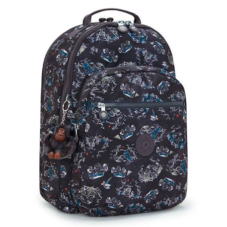 Sac à dos ordinateur 44 cm jungle fun race 27 l  - vertbaudet enfant